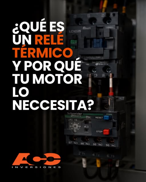 ¿Qué es un relé térmico?